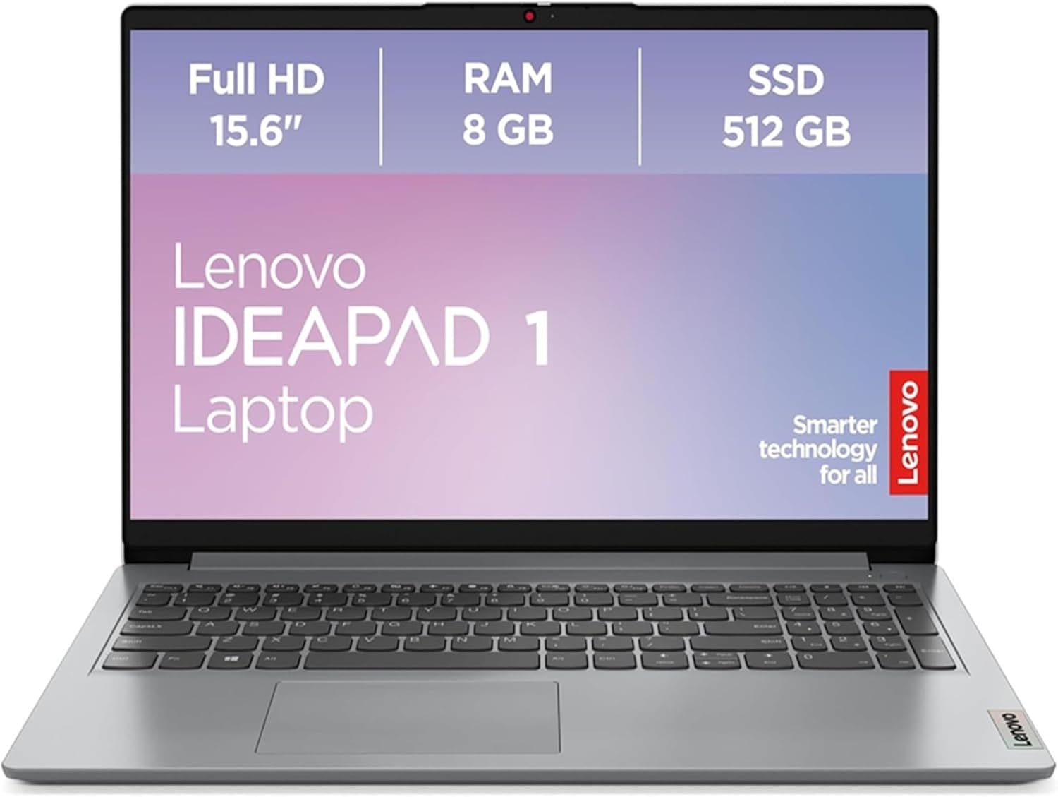 Lenovo IdeaPad 1 Laptop | 15.6 Inch Full HD Display