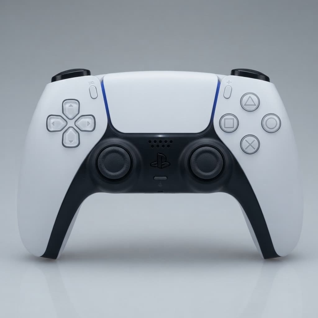 Sony PlayStation DualSense کنترلر بازی بیسیم سفید و مشکی